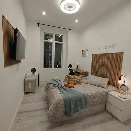 Washington habitación con comodidad y zonas compartidas Gran Vía-Madrid Temporal SBE104-3